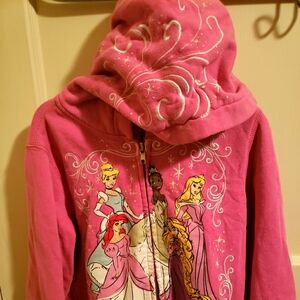 Disney Princess Zip up hoodie jacket
